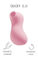 Rechargeable vacuum stimulator Fantasy Ducky 2.0 Pink
