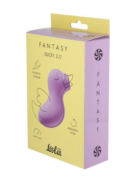 Fantasy Ducky 2.0 Lavender Rechargeable Vacuum Stimulator