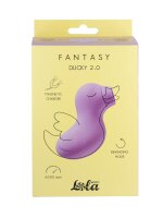 Rechargeable vacuum stimulator Fantasy Ducky 2.0 Lavender