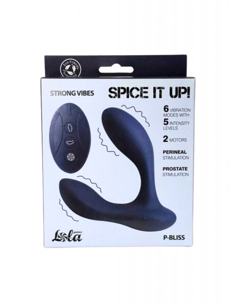 Prostate Massager with 2 motors Spice it Up P-Bliss