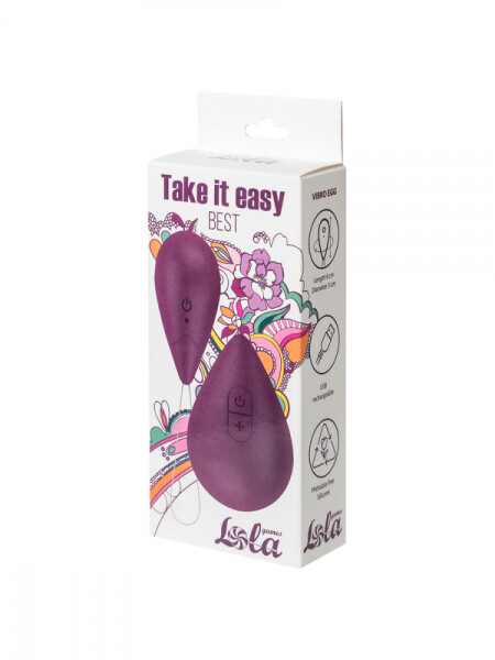 Vibrating egg Take it Easy Best Purple