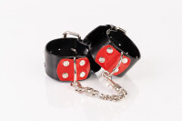 Kinkster - Vegan Leather Handmade Anklecuffs black