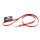 Kinkster - Vegan Leather - Handmade - Leash red