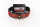 Kinkster - Vegan Leather Handmade Collar with Red Crystals