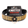 Kinkster - Vegan Leather - Handmade - Collar 3 gold crystals