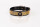 Kinkster - Vegan Leather - Handmade - Collar 3 gold crystals