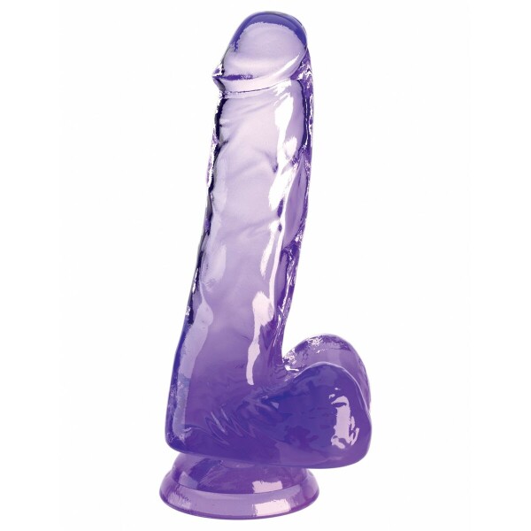 King Cock Clear TPE Dildo