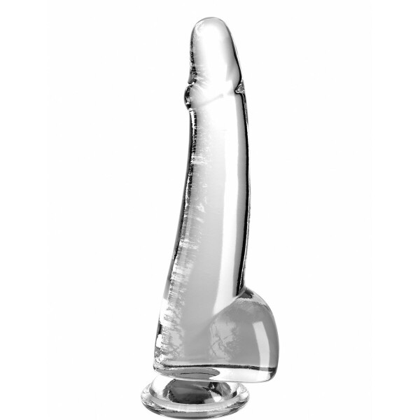 Pipedream King Cock Clear TPE Durchsichtig