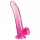 King Cock Clear Bunt Rosa