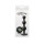 Plug Anal NS Novelties Glams Schwarz (9 cm)