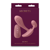 Vibrierender Analplug NS Novelties Secrets Rosa