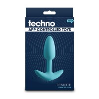 Vibrierender Analplug NS Novelties Trance Blau