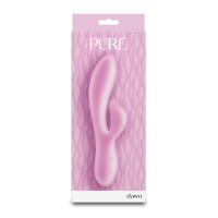 Dual Stimulationsvibrator NS Novelties Pure Dawn Rosa