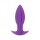 Plug Anal Tantus Silikon konisch Lila