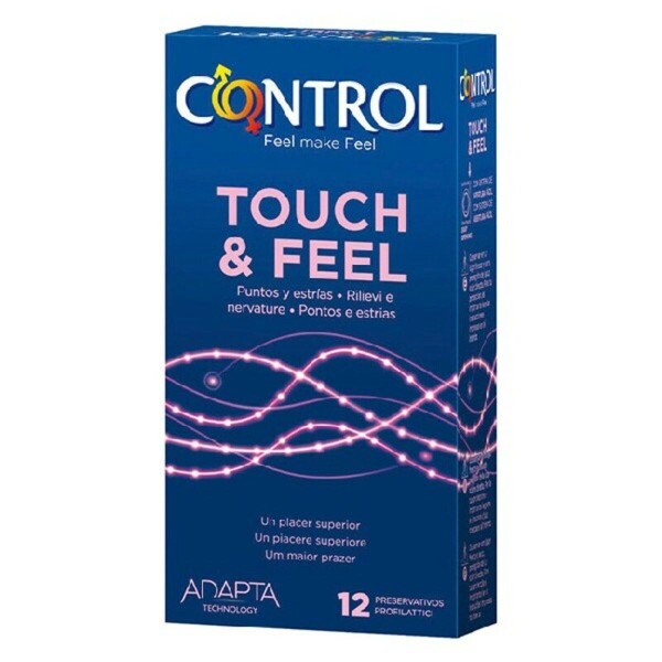 Kondome Touch and Feel Control (12 uds)