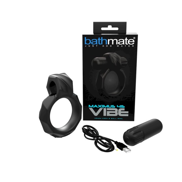 Vibe - Maximus 45 - Vibrating Ballstrap and Cockring - 1.77 / 4,5 cm