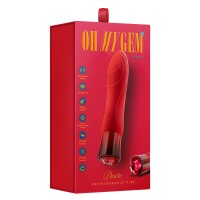 Mini Vibrator Blush Oh My Gem Desire Ruby Rot