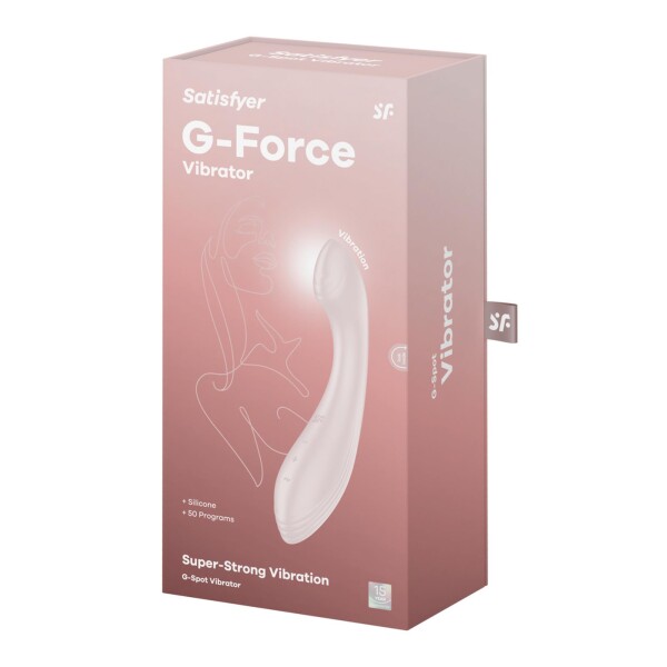 G-Force - Super Starker G-Punkt Vibrator - Beige