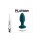Playboy Spinning Tail Teaser Analplug - Türkis