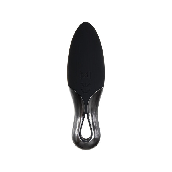 Mini Vibrator Evolved Teardrop Schwarz
