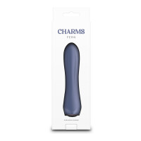 Mini Vibrator NS Novelties Charms Fern Gray Grau
