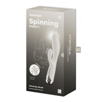 Spinning Rabbit 1 - Rotierender Rabbit Vibrator - Beige