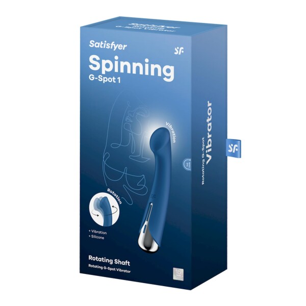 Spinning G-Spot 1 - Rotierender G-Spot Vibrator - Blau