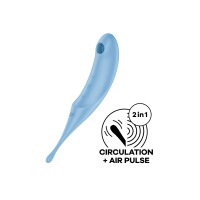 Twirling Pro - Tipp Vibrator mit App - Blau