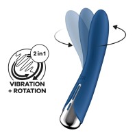 Spinning Vibe 1 - Rotierender G-Spot Vibrator - Blau