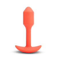 Plug Anal B-Vibe Vibrating Snug Orange