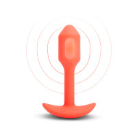 Plug Anal B-Vibe Vibrating Snug Orange