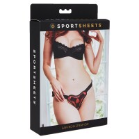 Sportsheets Umschnallset für Beginner Saffron Rot
