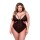 Body Baci Lingerie Crotchless Schwarz Queen size