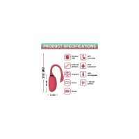 Magic Motion - Fugu Smart tragbarer Vibrator in Rot