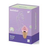 Sweet Treat - Stimulating Tongue Spinnator - Pink/Brown
