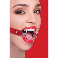 Ouch! by Shots Gag XL Straps Red