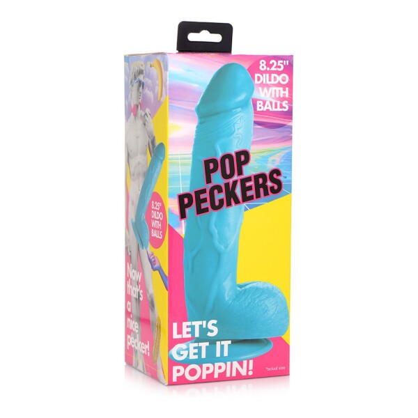 XR - POP PECKERS Dildo mit Bällen