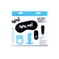 Duo Blast Kit - Cockring, Butt Plug, Bullet Vibrator and...