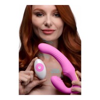 U-Pulse - Silicone Pulsating and Vibrating Strapless Strap-On