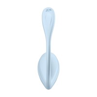 Smooth Petal Connect App - Tragbarer Paar-Vibrator - Hellblau