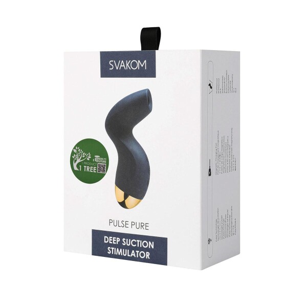 Svakom - Pulse Pure Luftdruck-Vibrator - Dunkelblau
