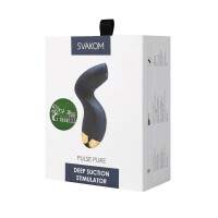 Svakom - Pulse Pure Luftdruck-Vibrator - Dunkelblau