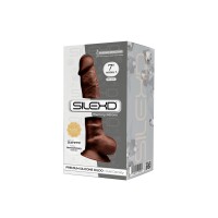 Silexd Dildo Braun Silikon