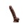 Silexd Dildo Braun Silikon