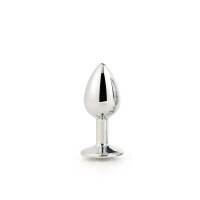 Plug Anal Dream Toys Gleaming Love Silberfarben