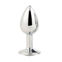 Plug Anal Dream Toys Gleaming Love Silberfarben
