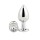 Plug Anal Dream Toys Gleaming Love Silberfarben
