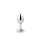 Plug Anal Dream Toys Gleaming Love Silberfarben