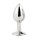Plug Anal Dream Toys Gleaming Love Silberfarben
