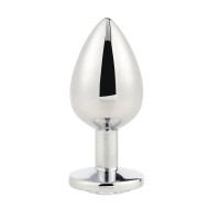 Plug Anal Dream Toys Gleaming Love Silberfarben